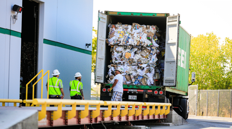 Recycling facilities characterized